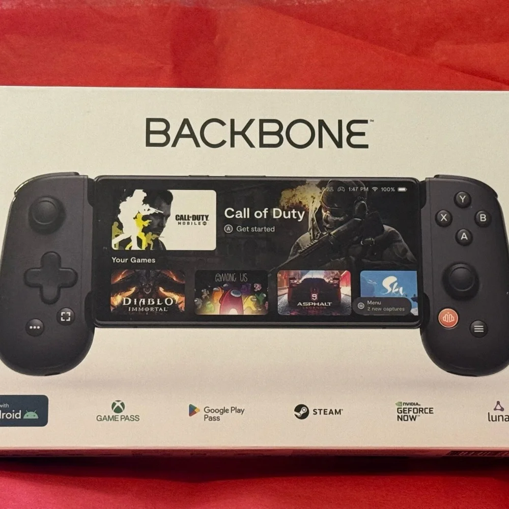 Selling a like new Backbone game console adapter for phone only used once